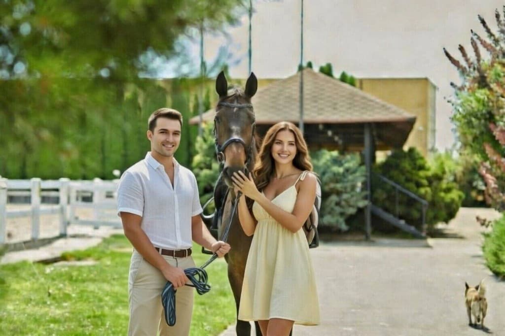 Територія готелю Dergachov